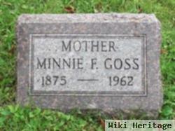 Minnie F Goss