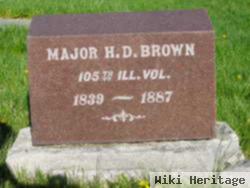 Maj Henry D. Brown