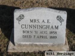 Mrs A. E. Cunningham