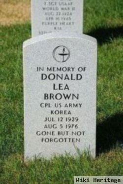 Donald Lea Brown