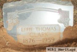 Effie Thomas Clark