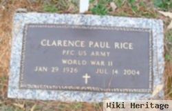 Clarence Paul Rice