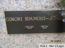 Ginori Simmons Jones