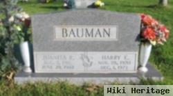 Harry E Bauman