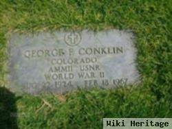 George Franklin "frank" Conklin