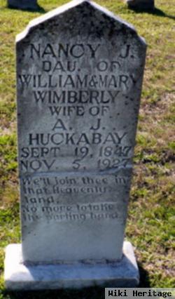 Nancy Jane Wimberly Huckabay