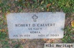 Robert D Calvert
