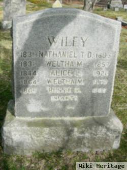 Nathaniel Tileston Davis Wiley