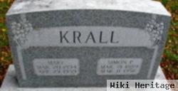 Mary Houser Krall