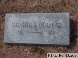 Elizabeth S O'harrah