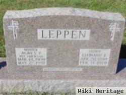 Agnes P Erickson Leppen