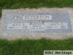 Alice Antonia T Oelke Peterson