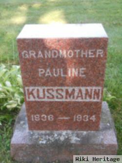 Pauline Justine Otillie Mittelsteadt Kussmann