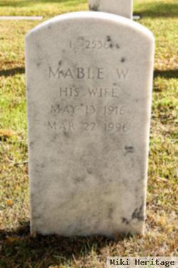 Mable W Mobley