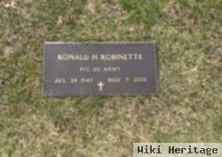 Ronald H Robinette