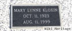 Mary Lynne Kloxin