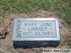 Mary Jane Lindsey