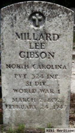 Millard Lee Gibson