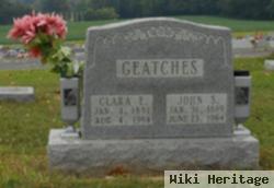 Clara E Geatches