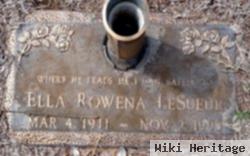 Ella Rowena Lesueur