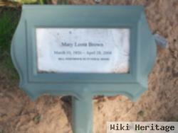 Mary Leota Wood Brown