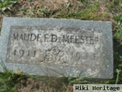 Maude F Demeester