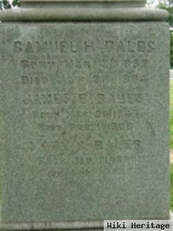 Samuel H Bales