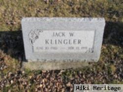 Jack W Klingler