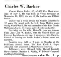 Charles Wayne Barker
