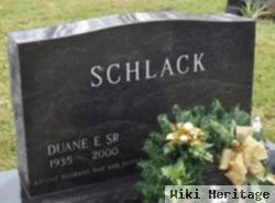 Duane E Schlack, Sr