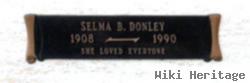 Selma B Donley