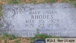 Mary Vivian Rhodes