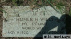 Homer H Wills