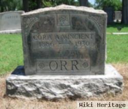 Cora A. Vincent Orr