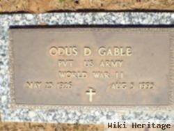 Odus D. Gable