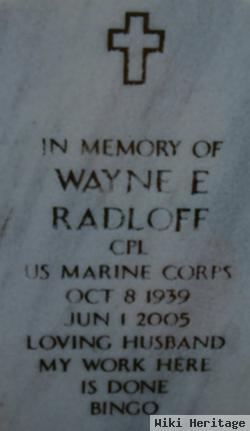 Wayne Ernest Radloff