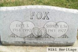 Sidney Eugene Fox, Sr