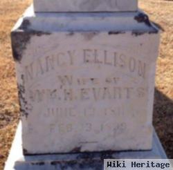 Nancy Ellison Evarts