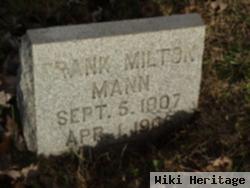 Frank Milton Mann