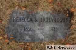 Rebecca B Richardson