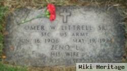 Omer William Littrell, Sr