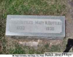 Mary N Buttles