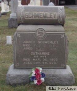 John F Schwemley