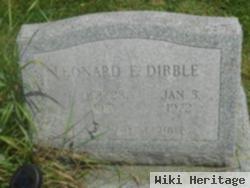 Leonard E. Dibble