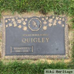 Bernadette "bunny" Lamarca Quigley