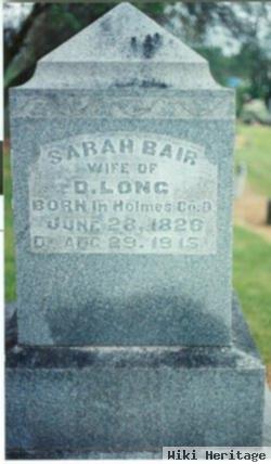 Sarah Bair Long