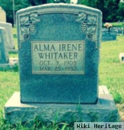 Alma Irene Whitaker