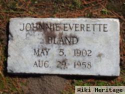 Johnnie Everette Bland