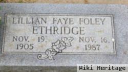 Lillian Faye Foley Ethridge