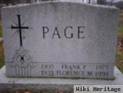 Frank P Page